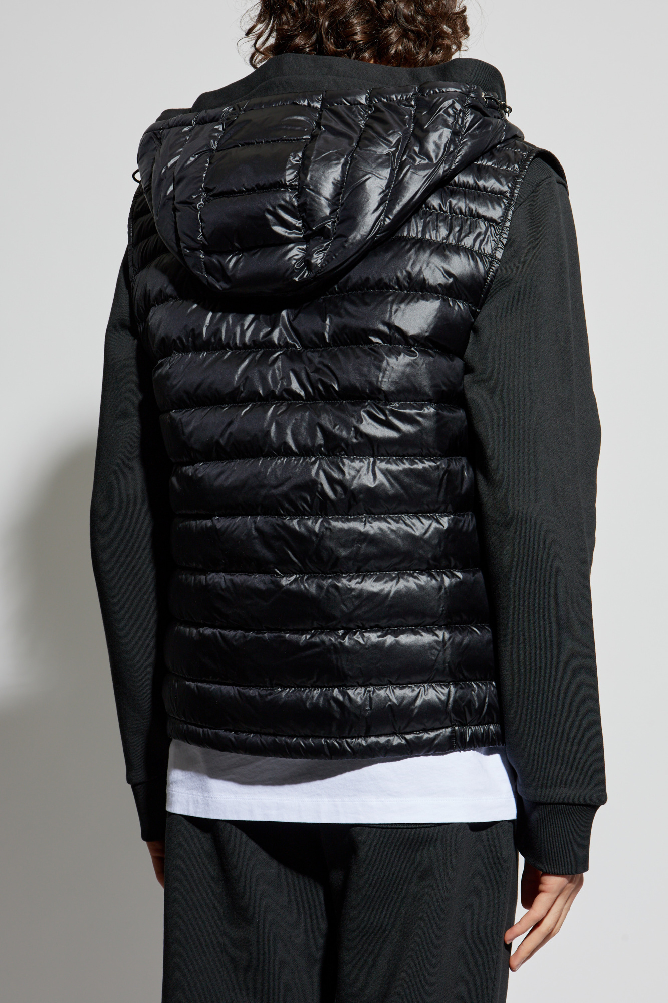 Black Down vest 
